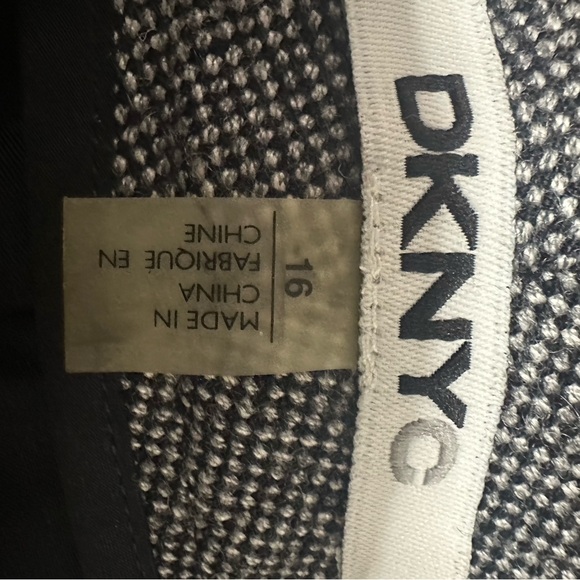 DKNYC Gray Wide-Leg Wool Blend Women's Pants - Picture 7 of 9